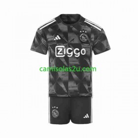 Camisolas de futebol AFC Ajax Criança Equipamento 3ª 2023/24 Manga Curta